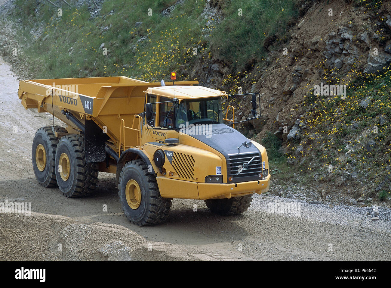 Volvo a40d dump truck hi-res stock photography and images - Alamy