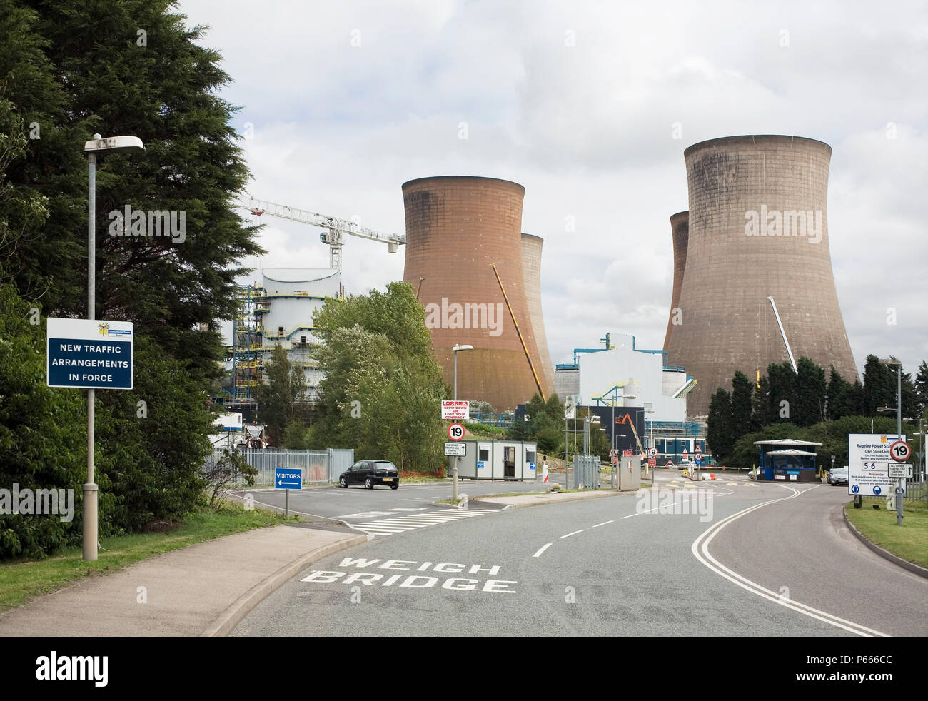 Rugeley power station cooling towers, Staffordshire, UK Stock Photo Alamy