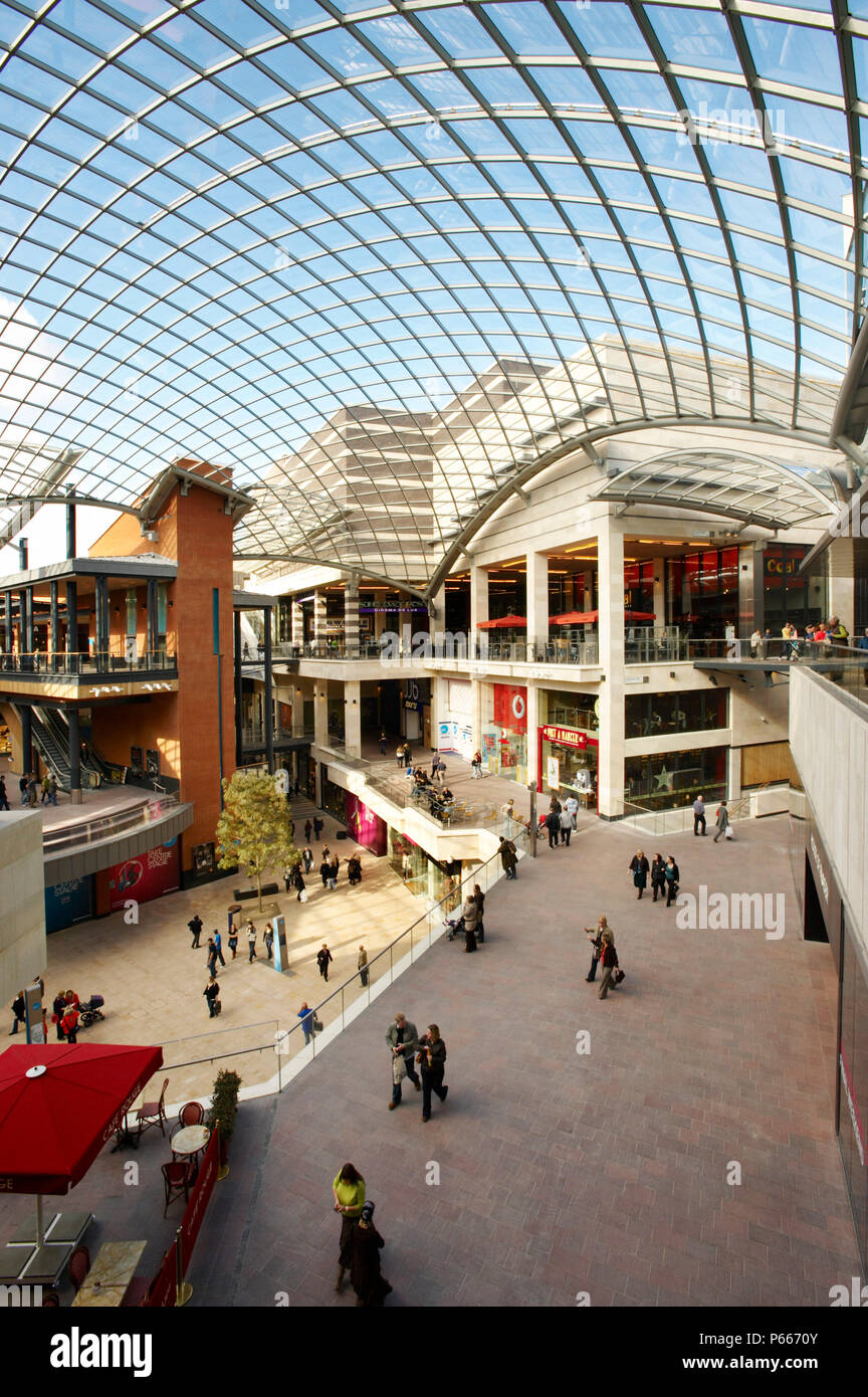 Cabot Circus Shopping Centre, Bristol, UK, 2008 Stock Photo Alamy