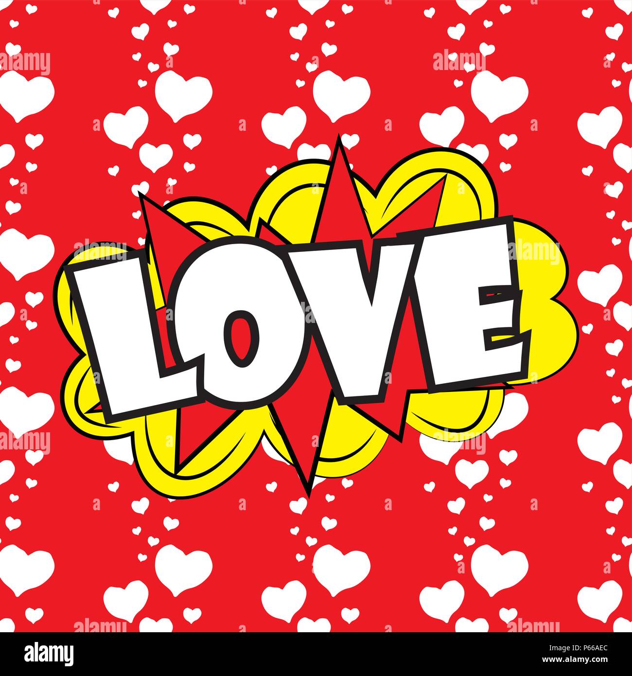 Comic Speech Bubble. Stock Vector