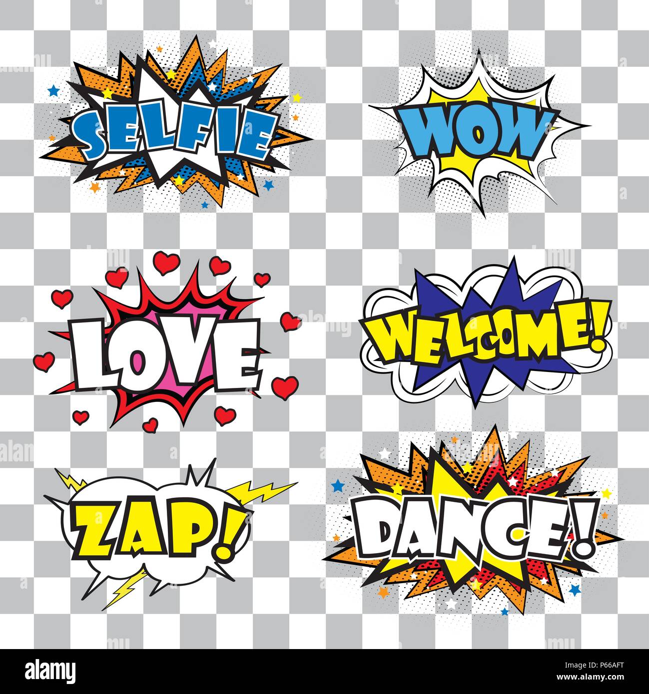 Zap Stickers - Free communications Stickers