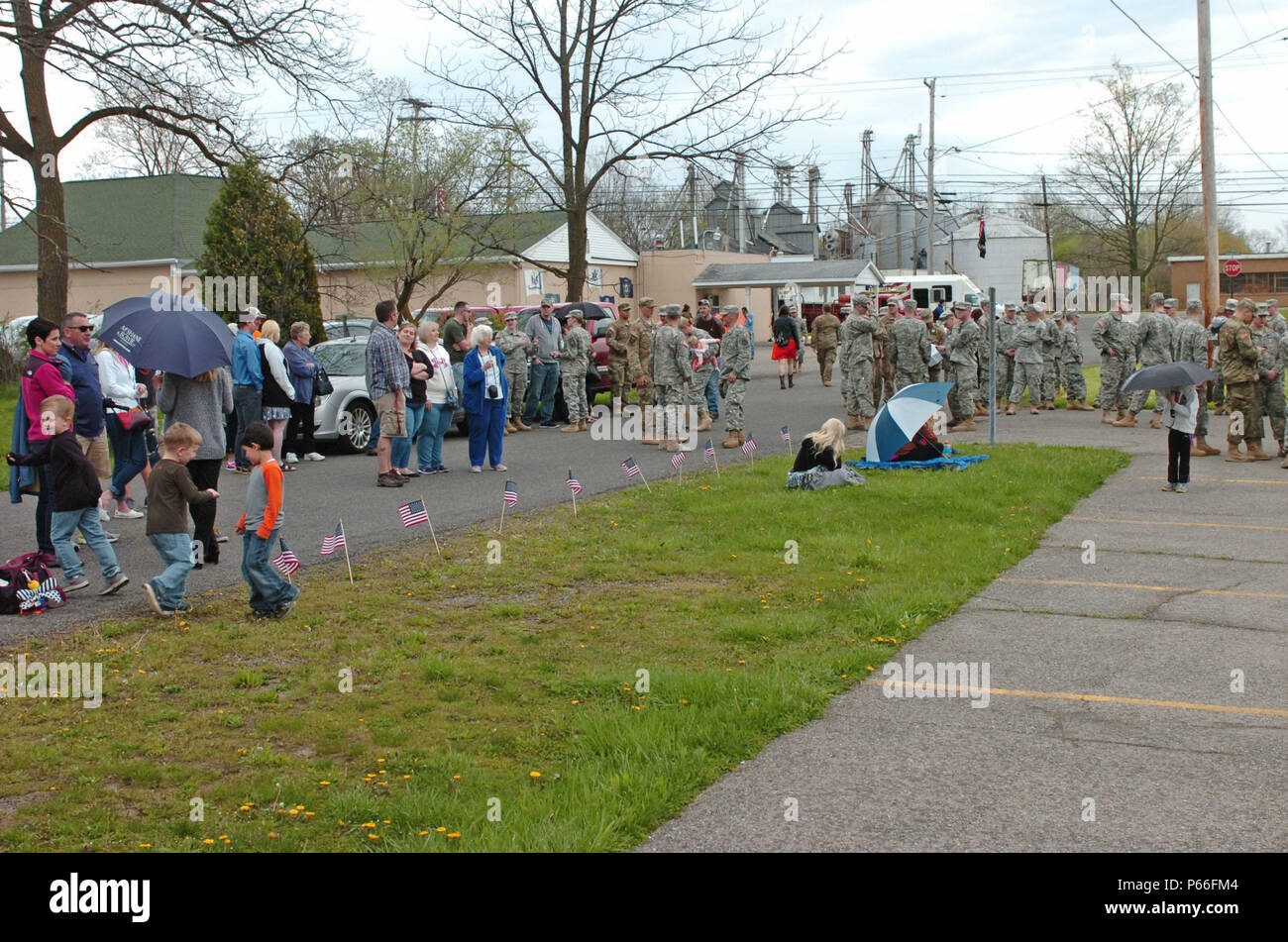 Members of corunna company hires stock photography and images Alamy