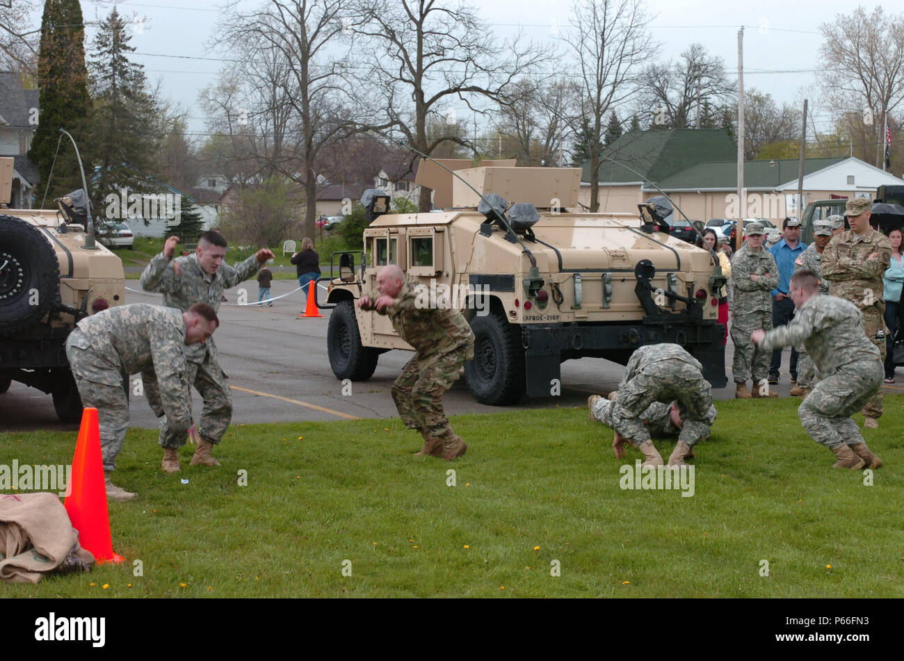 Soldiers of the 144th Military Police Company, 210th MP Battalion