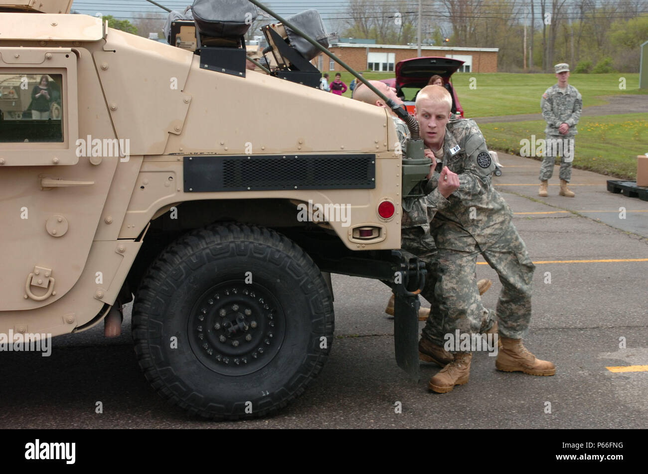 Soldiers of the 144th Military Police Company, 210th MP Battalion