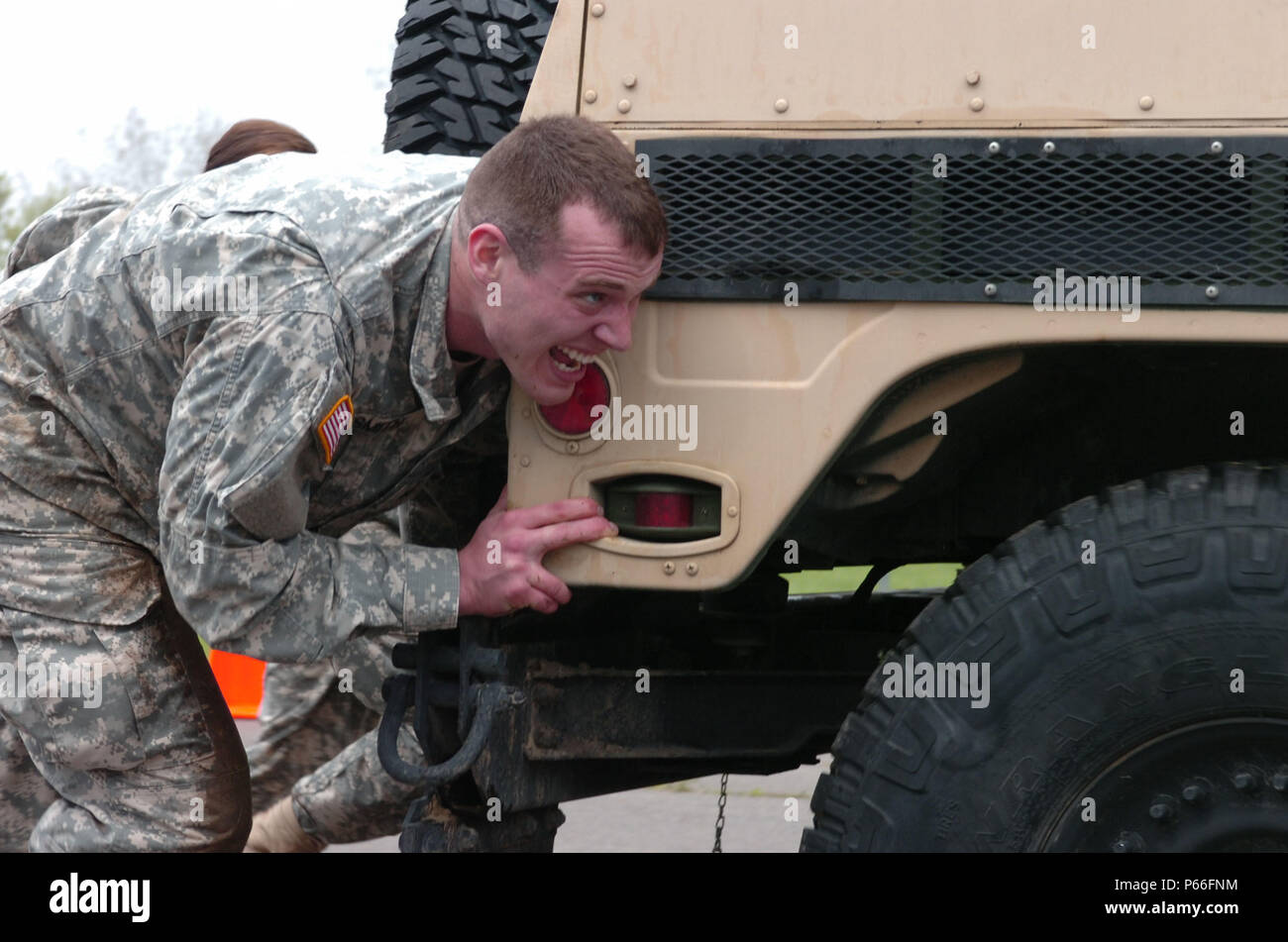 Soldiers of the 144th Military Police Company, 210th MP Battalion