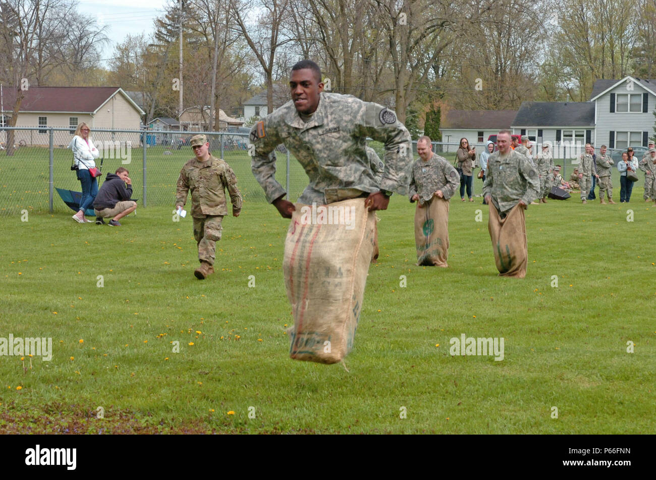 Soldiers of the 144th Military Police Company, 210th MP Battalion