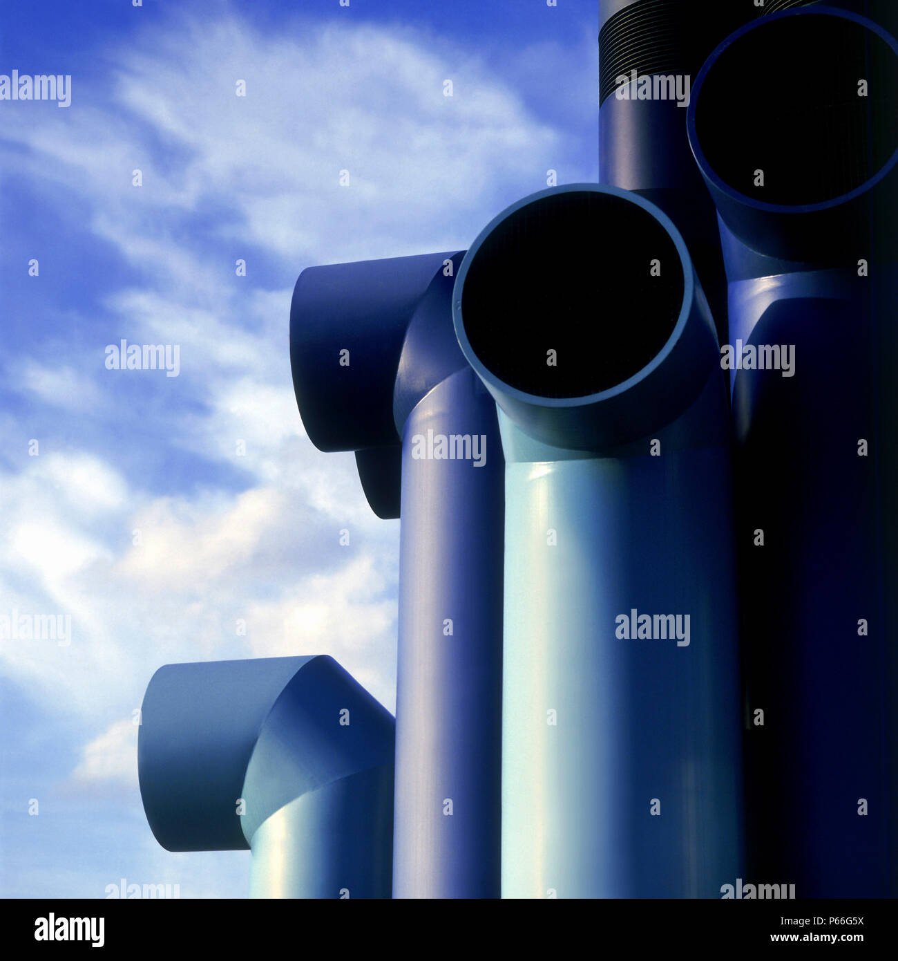 Ventilation tubes Stock Photo Alamy