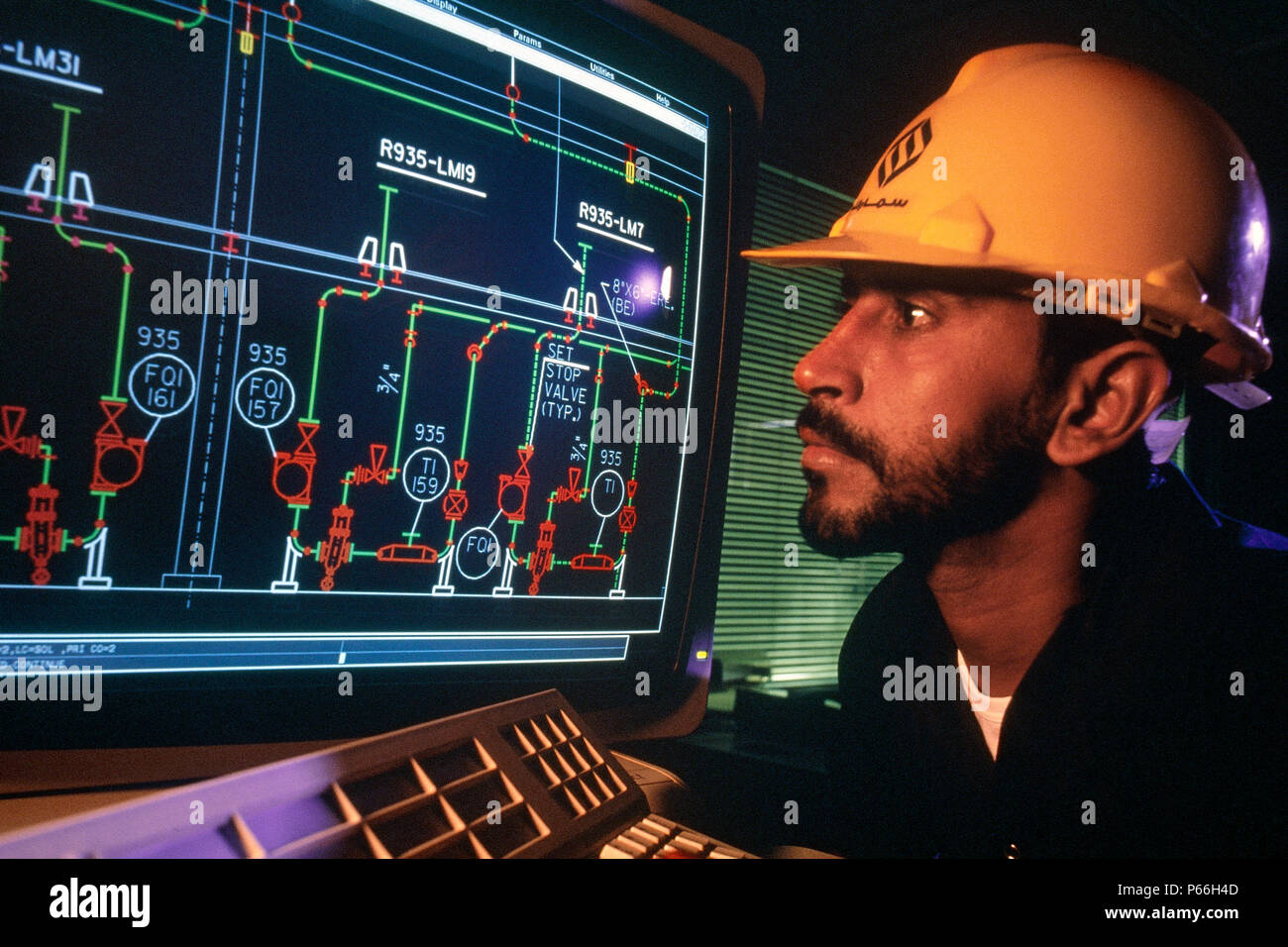 Oil refinery control room hires stock photography and images Alamy