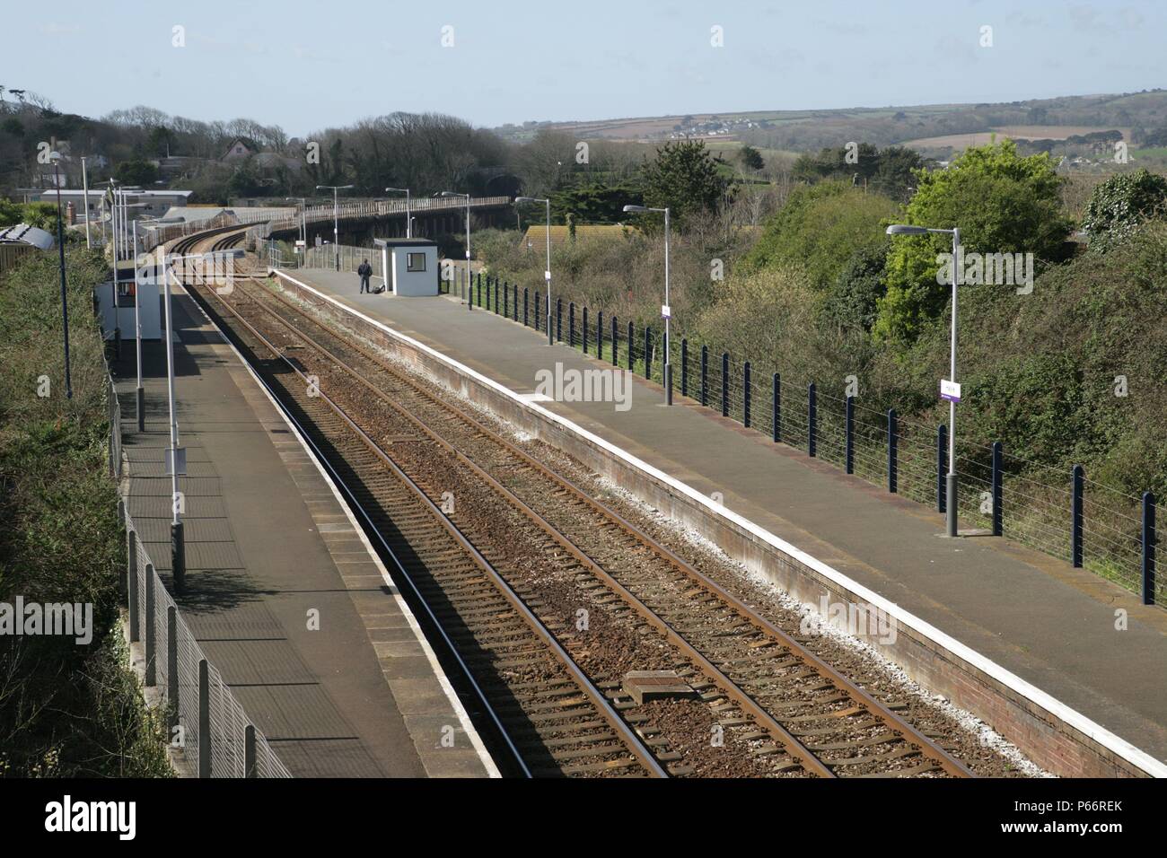 Overview of Hayle station, Cornwall. 2006 Stock Photo - Alamy