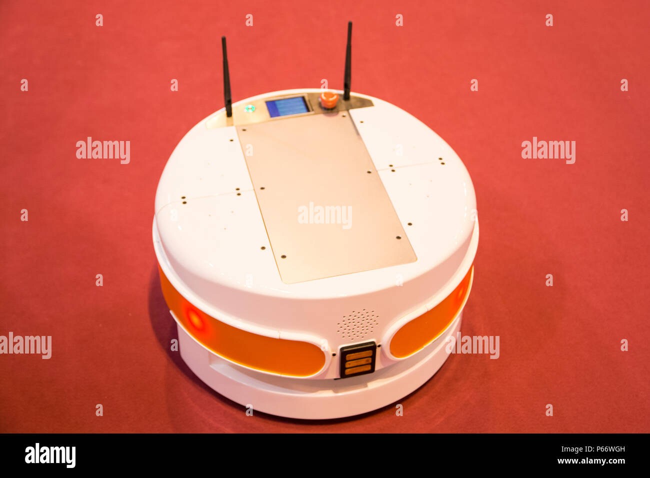 Floor robot in GREX (Global Robot Expo Stock Photo Alamy