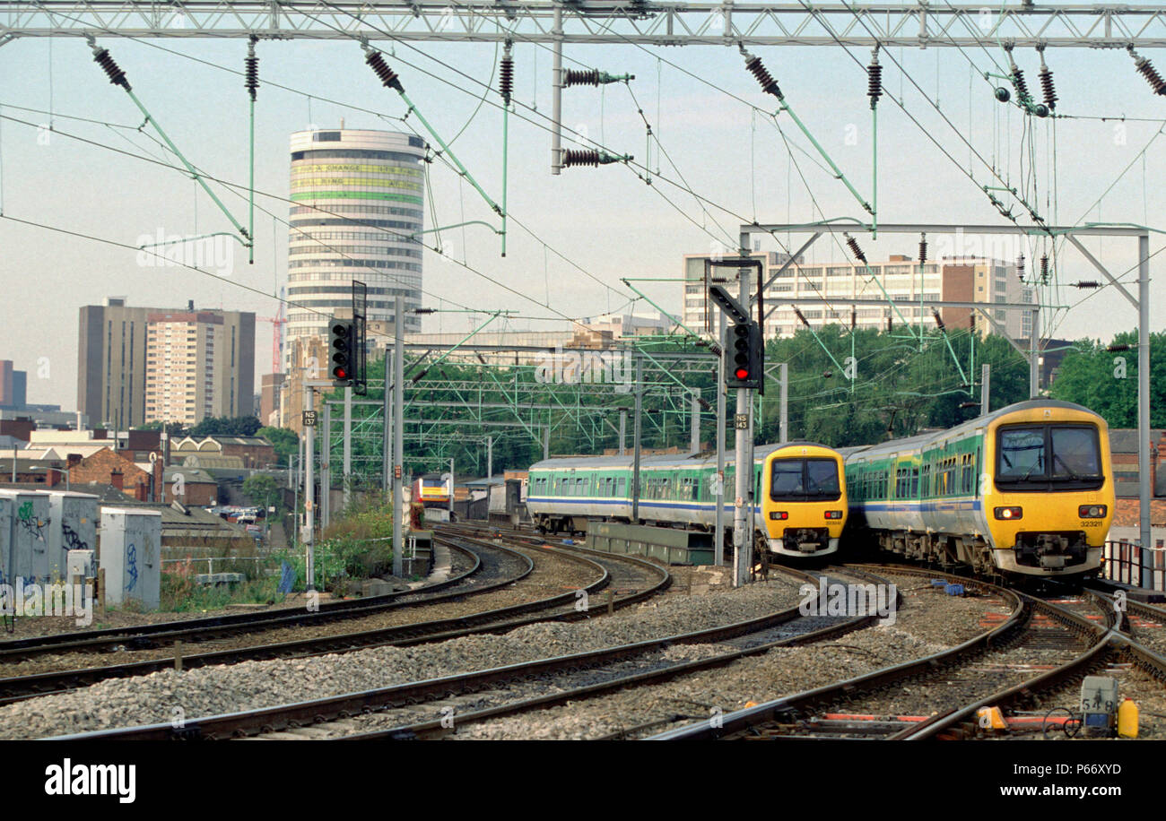 Dominated by Birmingham's landmark Rotunda a pair of Centro local