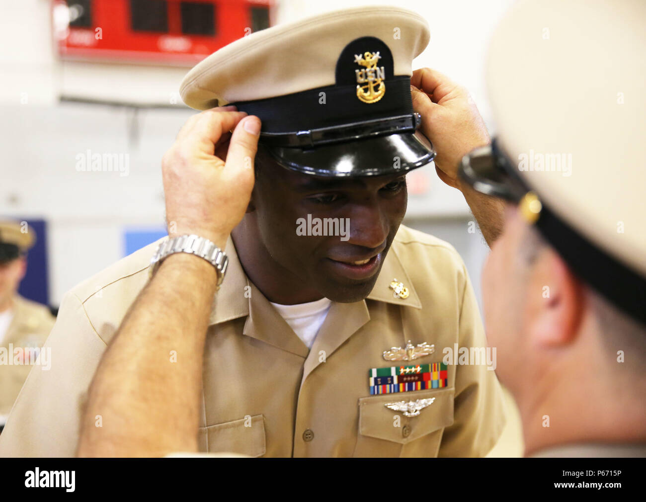 NEWPORT NEWS, Va. (May 12, 2016) Master Chief Machinist’s Mate OJ ...