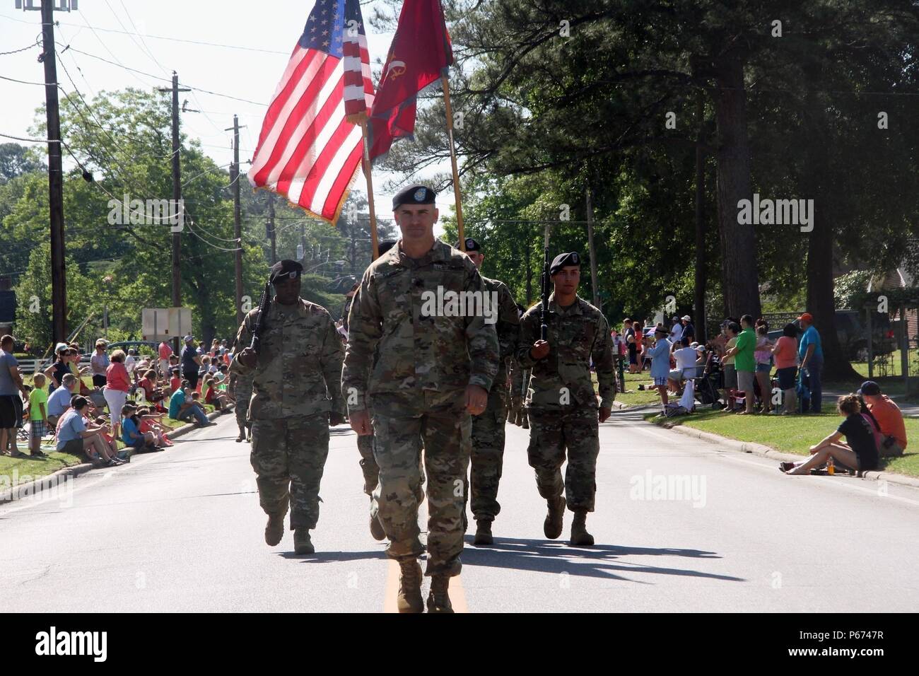 Lt. Col. Brandon Klink, commander of 703rd Brigade Support Battalion