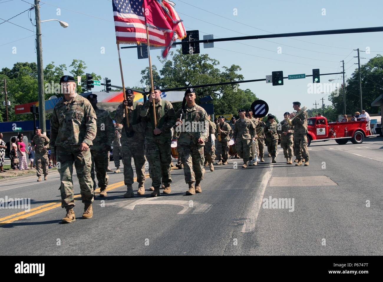 Lt. Col. Brandon Klink, commander of 703rd Brigade Support Battalion
