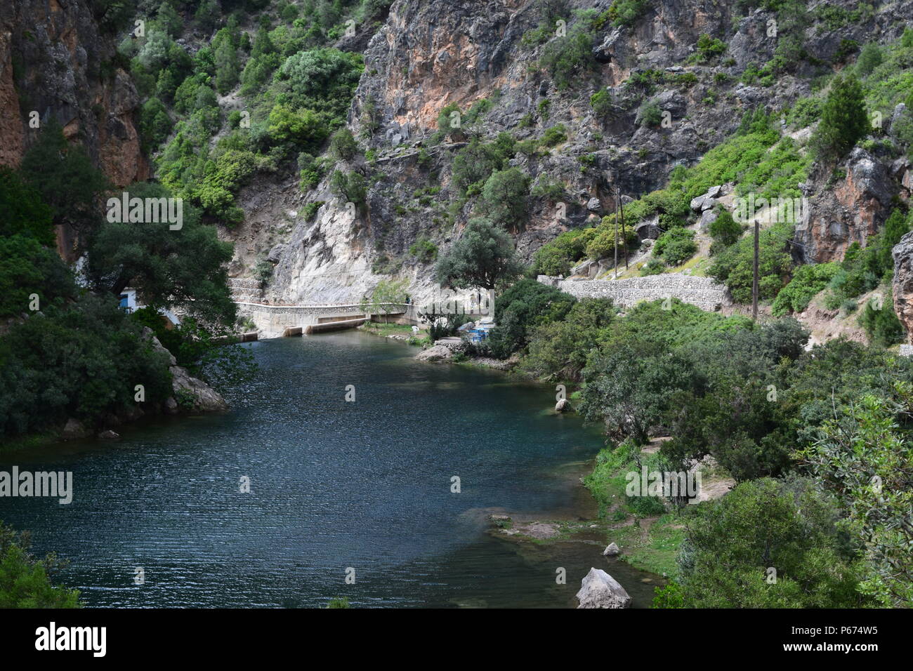 Akchour River Pool Hi res Stock Photography And Images Alamy