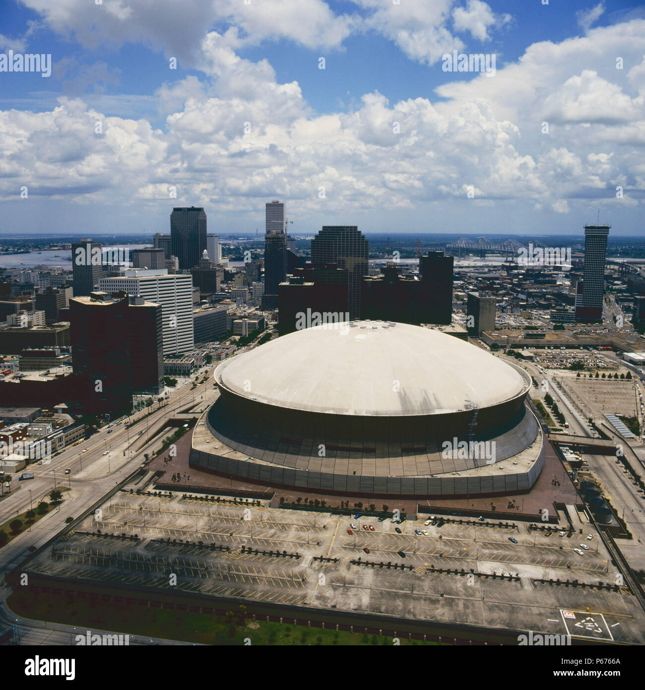 Louisiana Superdome. New Orleans, Louisiana, USA. Stock Photo