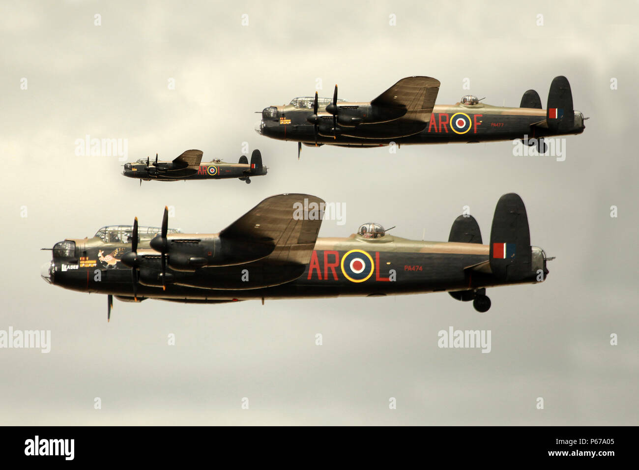 Avro Lancaster Stock Photo