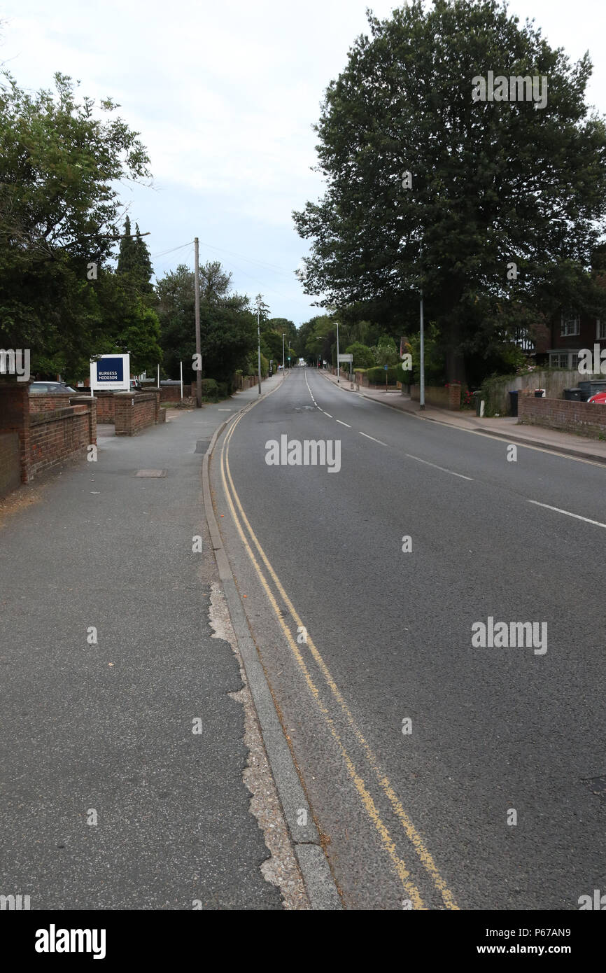 New Dover Road, Canterbury, Kent, England Stock Photo Alamy