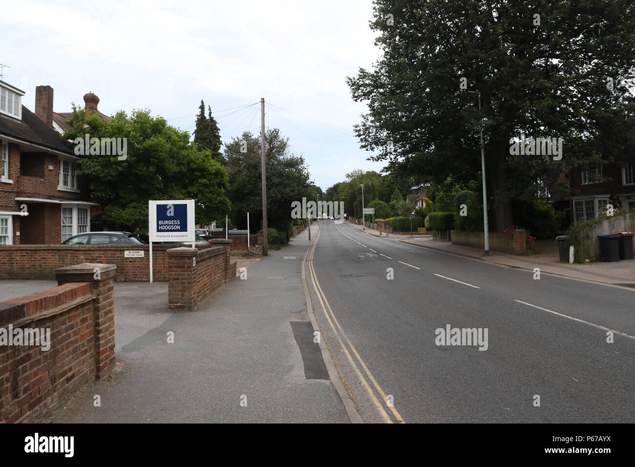 New Dover Road, Canterbury, Kent, England Stock Photo Alamy