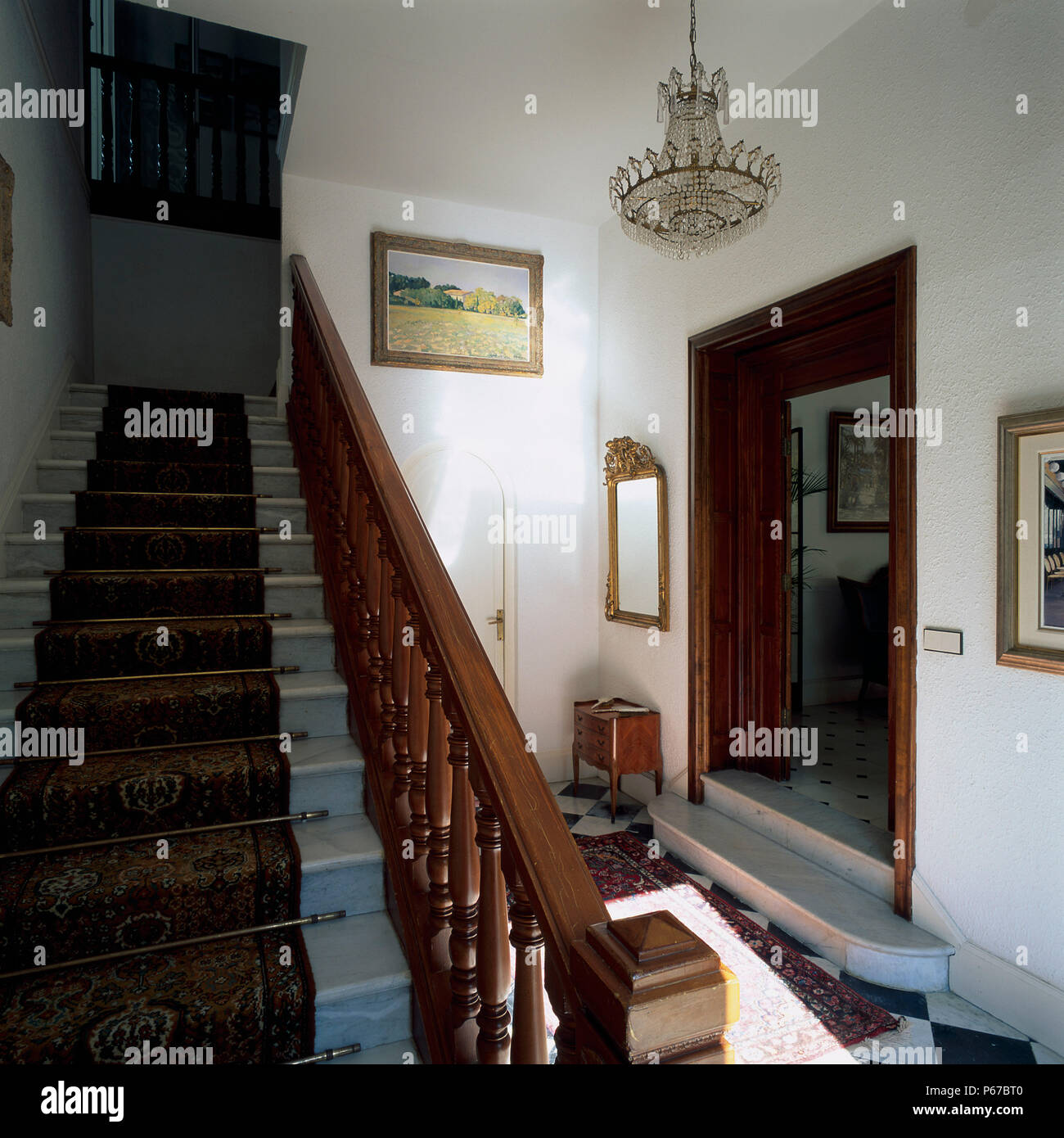 Stair Carpet High Resolution Stock Photography And Images Alamy