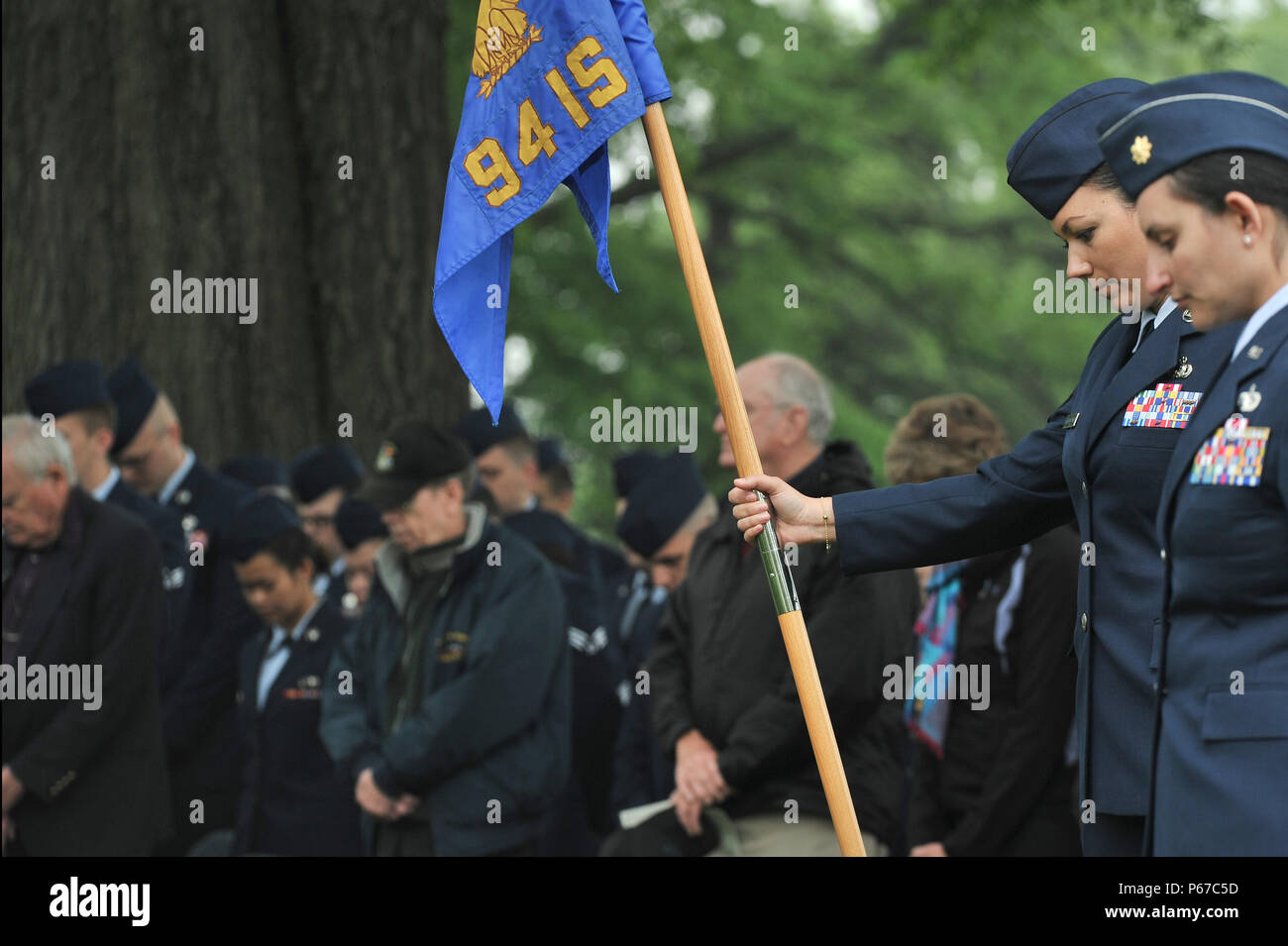 Airmen from the 94th Intelligence Squadron, veterans of the 6994th ...