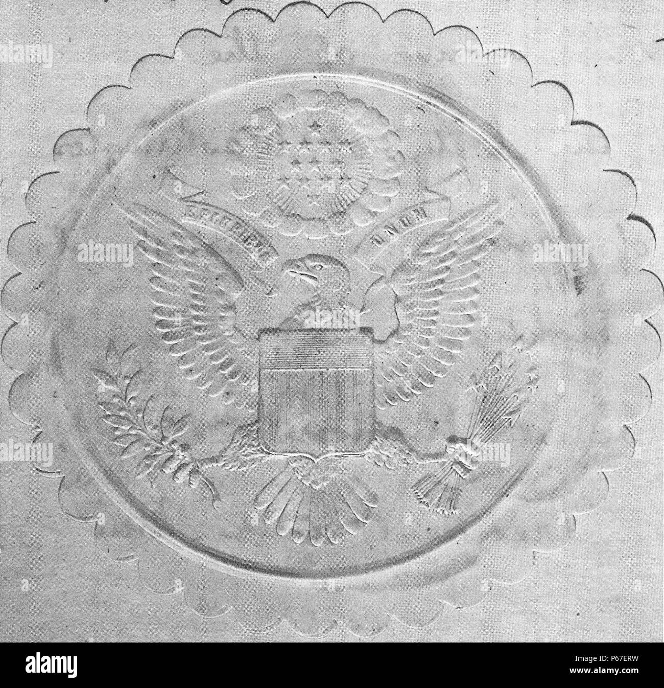 Us great seal image hi-res stock photography and images - Alamy