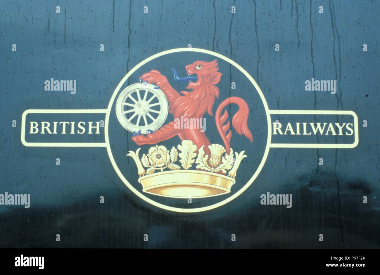 British railways emblem hi-res stock photography and images - Alamy