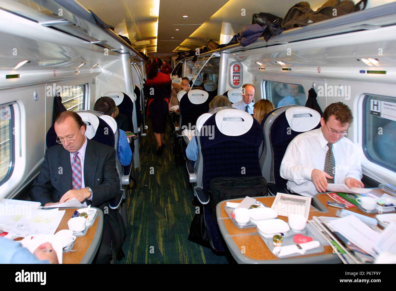 Interior of virgin pendolino train hi-res stock photography and images -  Alamy