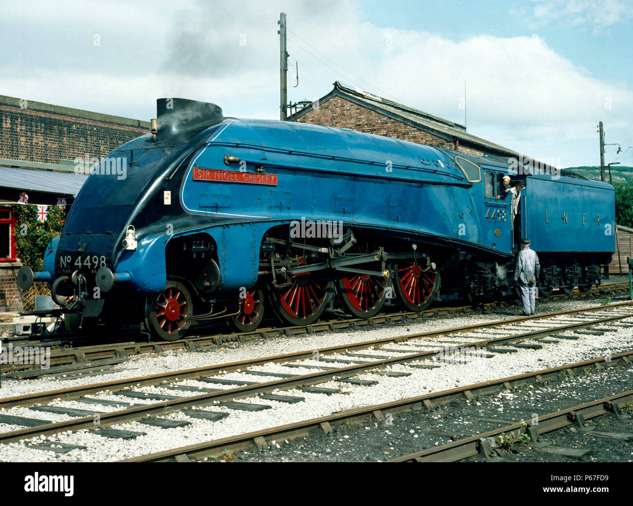 A4 pacific no 4498 sir nigel gresley hi-res stock photography and ...