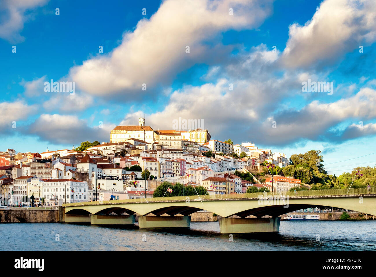 View of Coimbra, Portugal Stock Photo