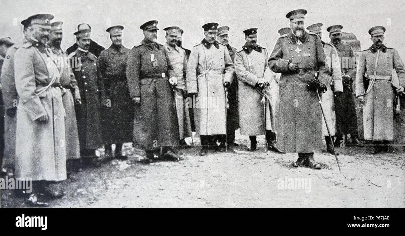 Ferdinand I (1861 –1948);   was the ruler of Bulgaria from 1887 to 1918;   later as tsar (1908–1918).;   during world war one 1915 Stock Photo