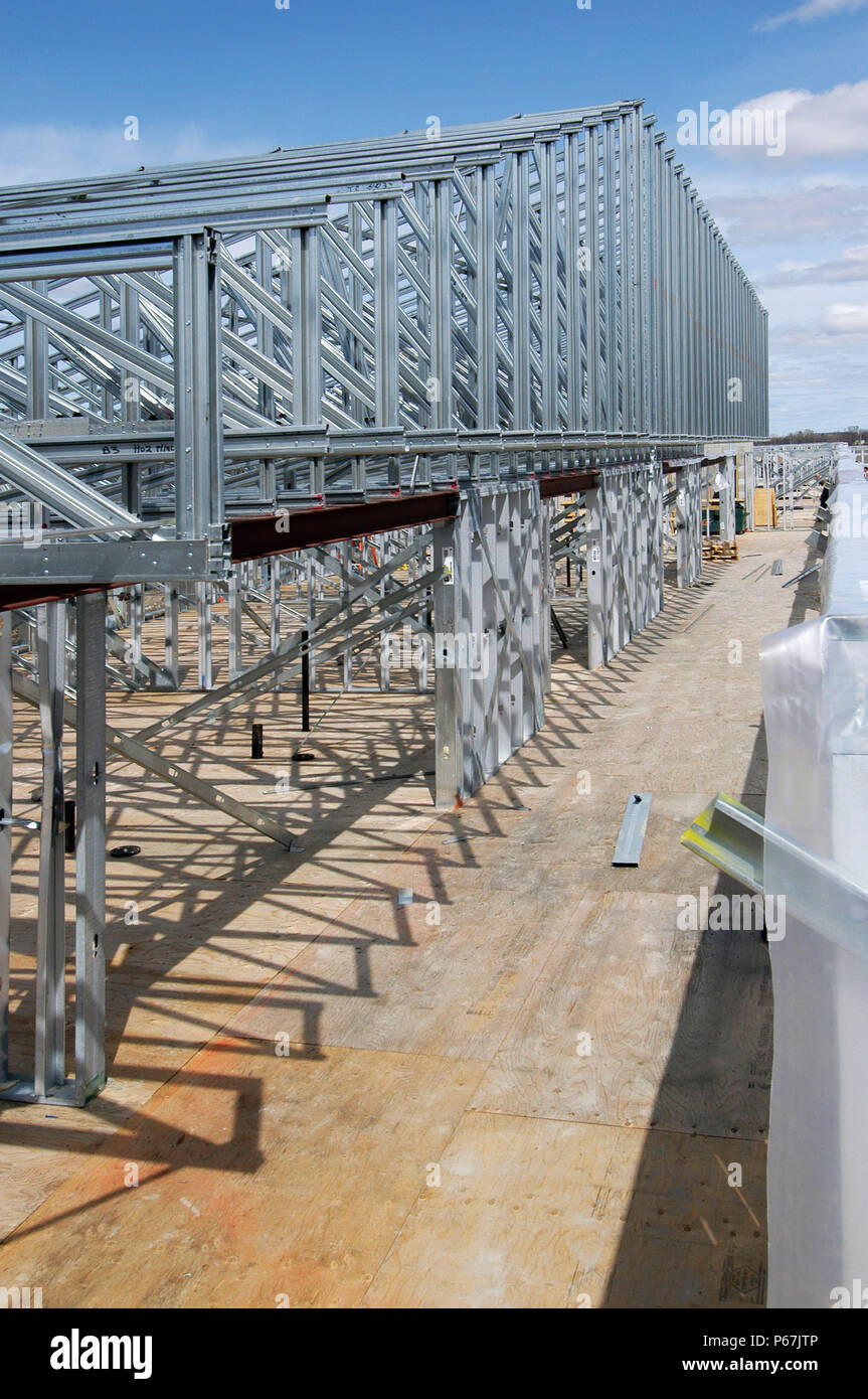 Korban Light steel framing contractors, Construction site, Ottawa