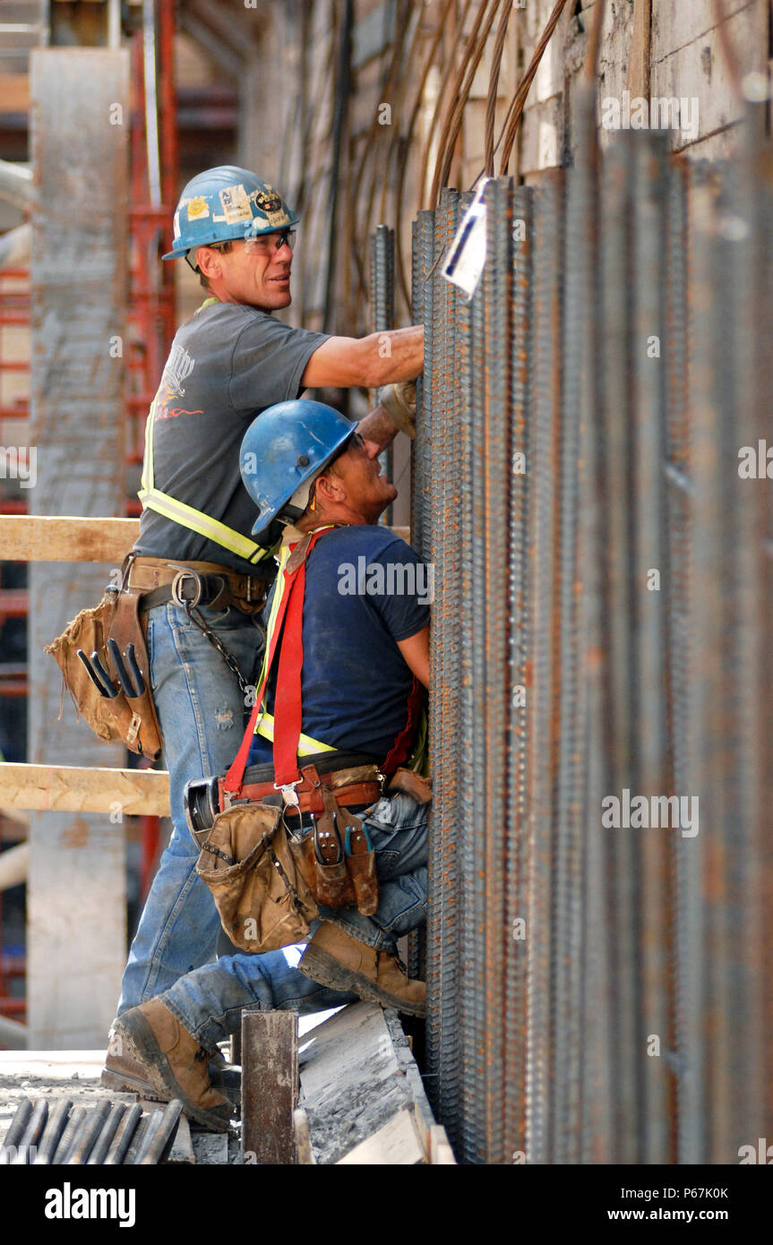 Rebar Workers, Broccolini Construction; in Progress; Job Site; 150