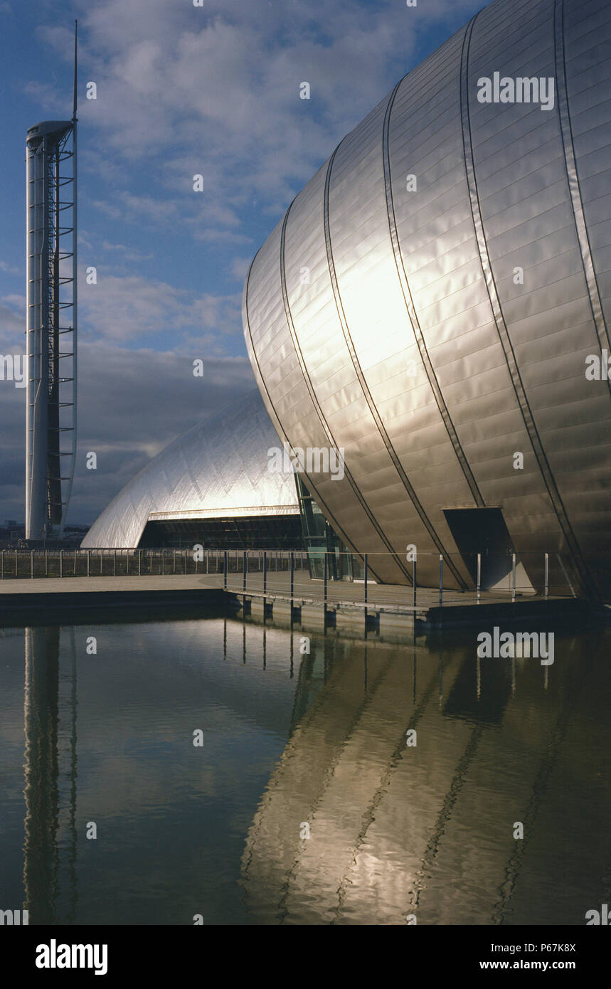 The Science Centre, Glasgow, Scotland. Stock Photo