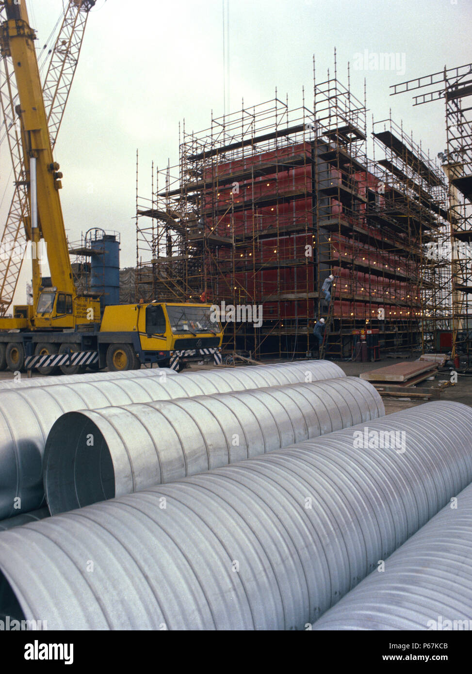 Construction site Stock Photo