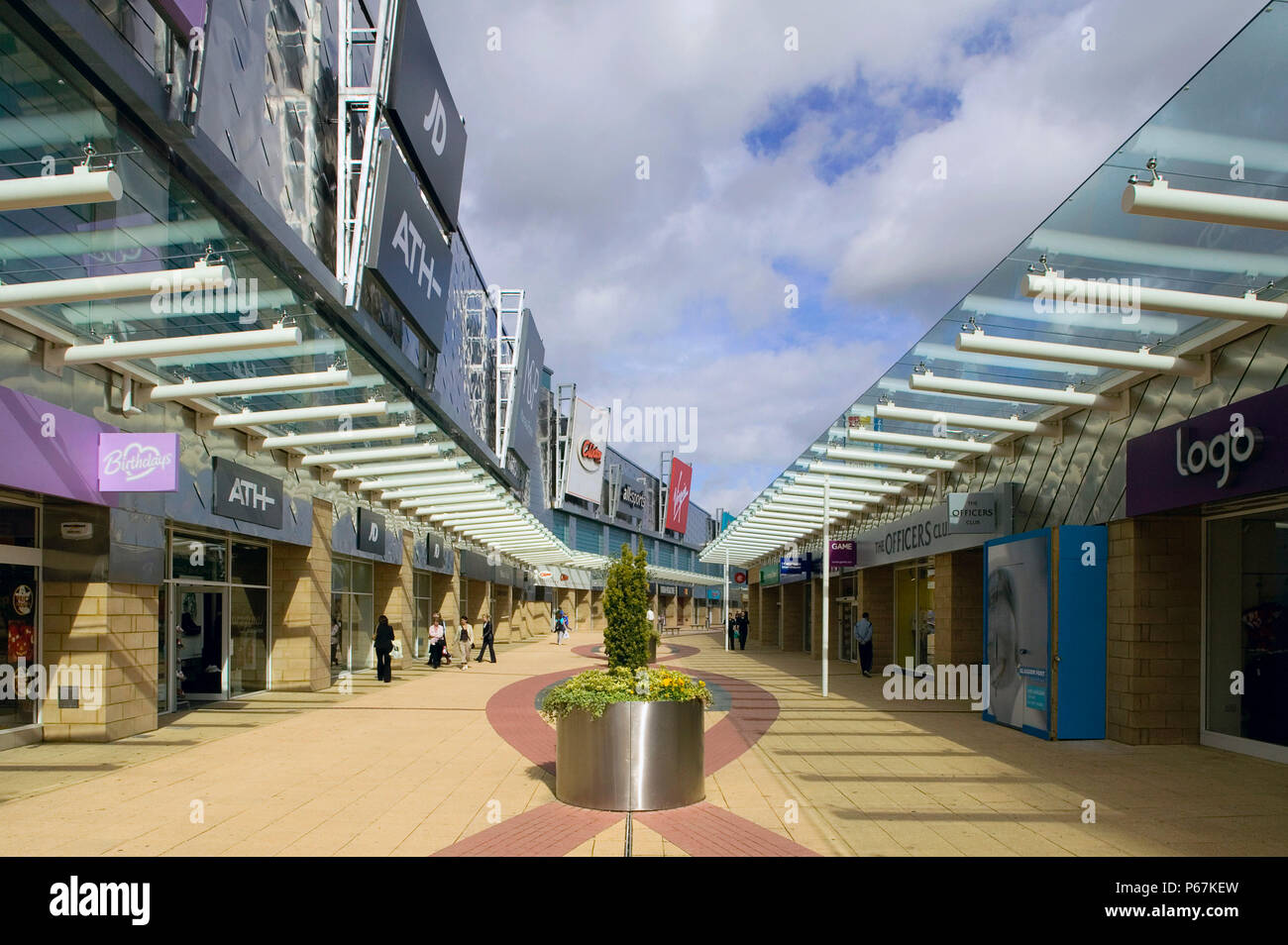Glasgow Fort Shopping Centre, Scotland, UK Stock Photo Alamy