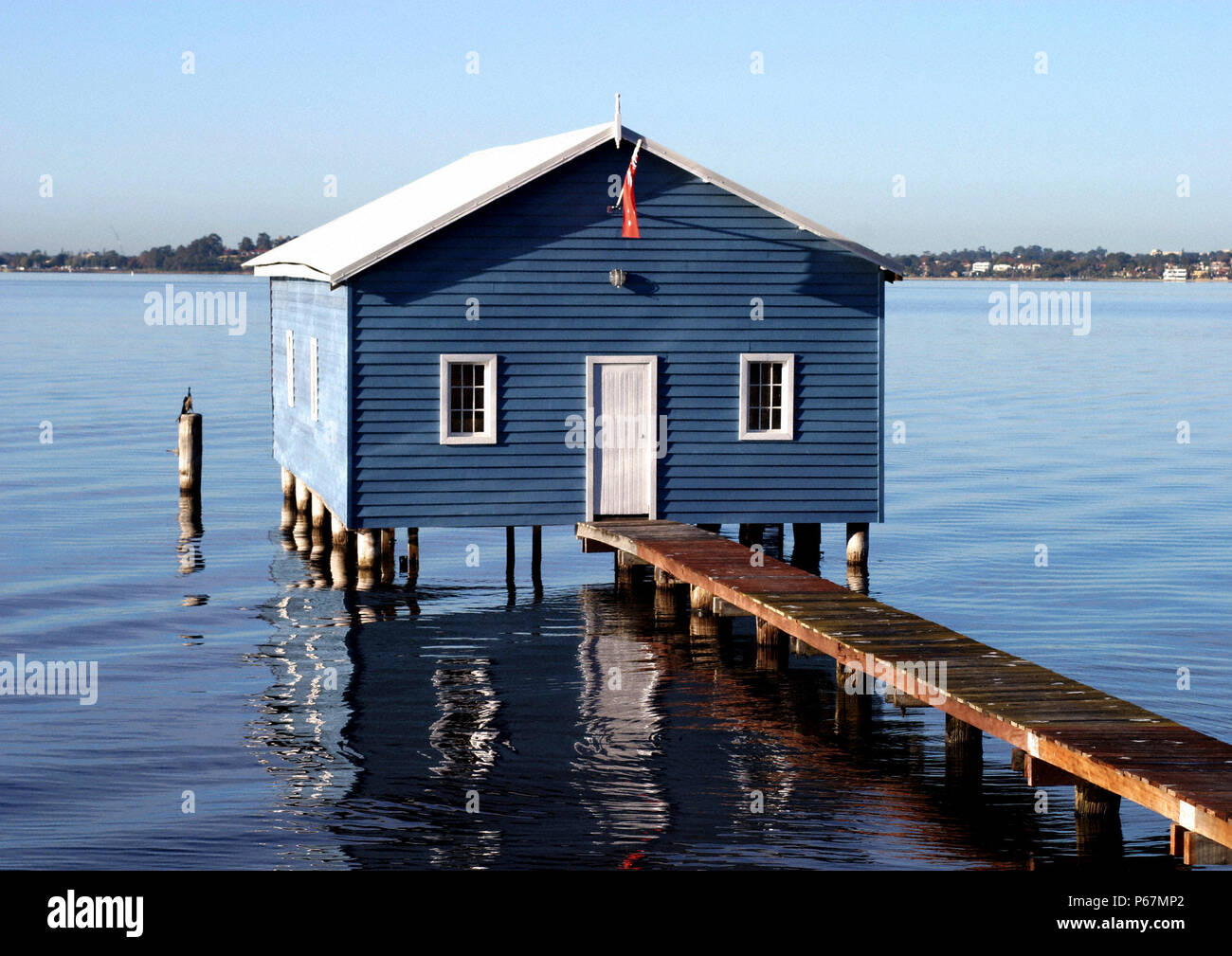 Typical Boat house construction in Western Australia Stock Photo Alamy