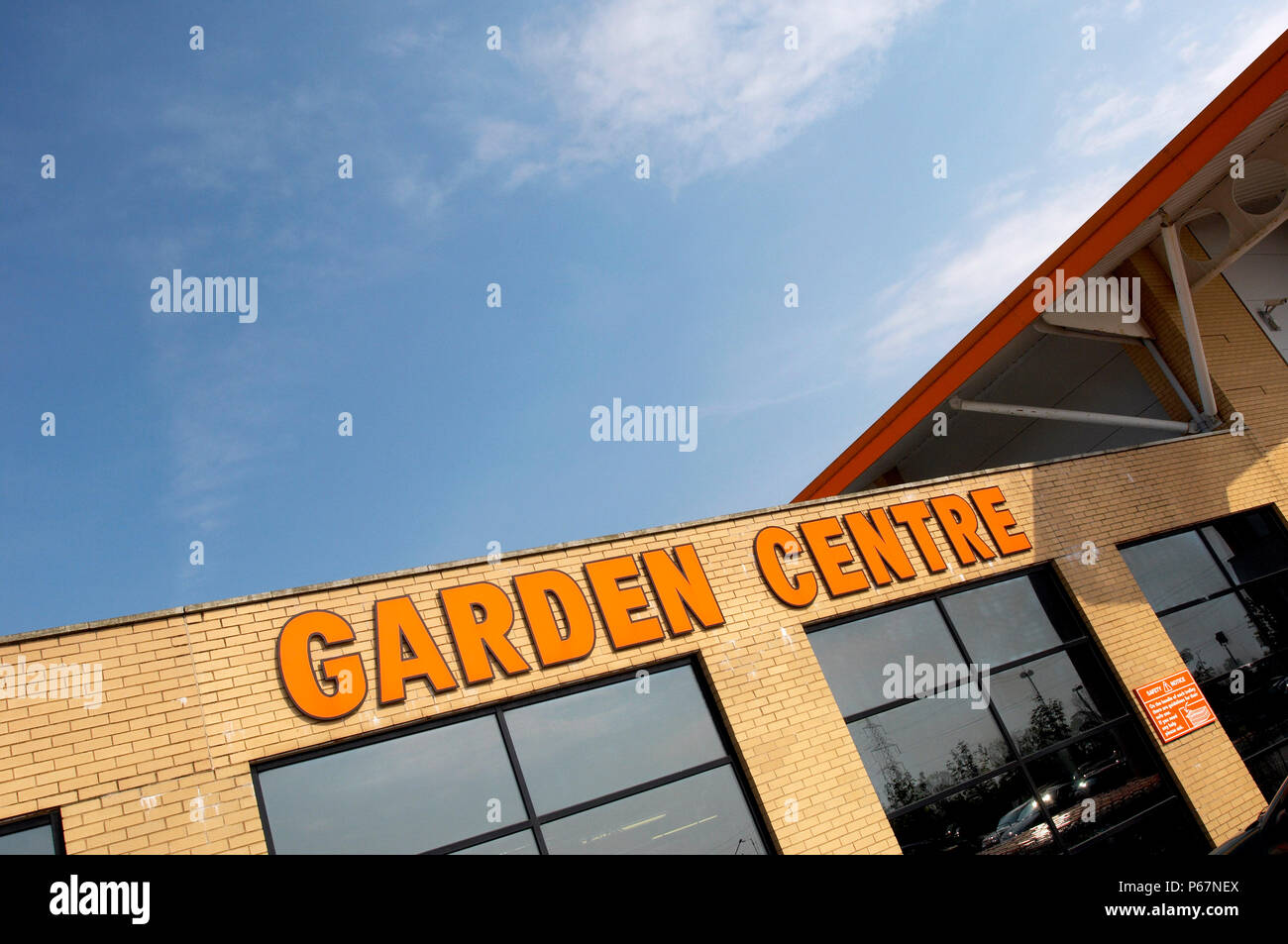 B Q Garden Centre Stock Photo 210382898 Alamy