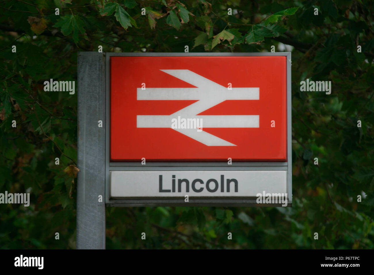 British rail station sign hi-res stock photography and images - Alamy