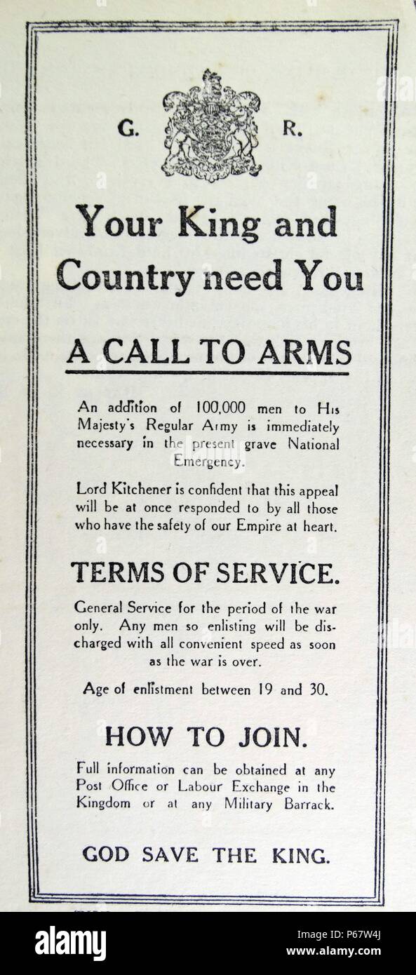 Advertisement of the british army hi-res stock photography and 