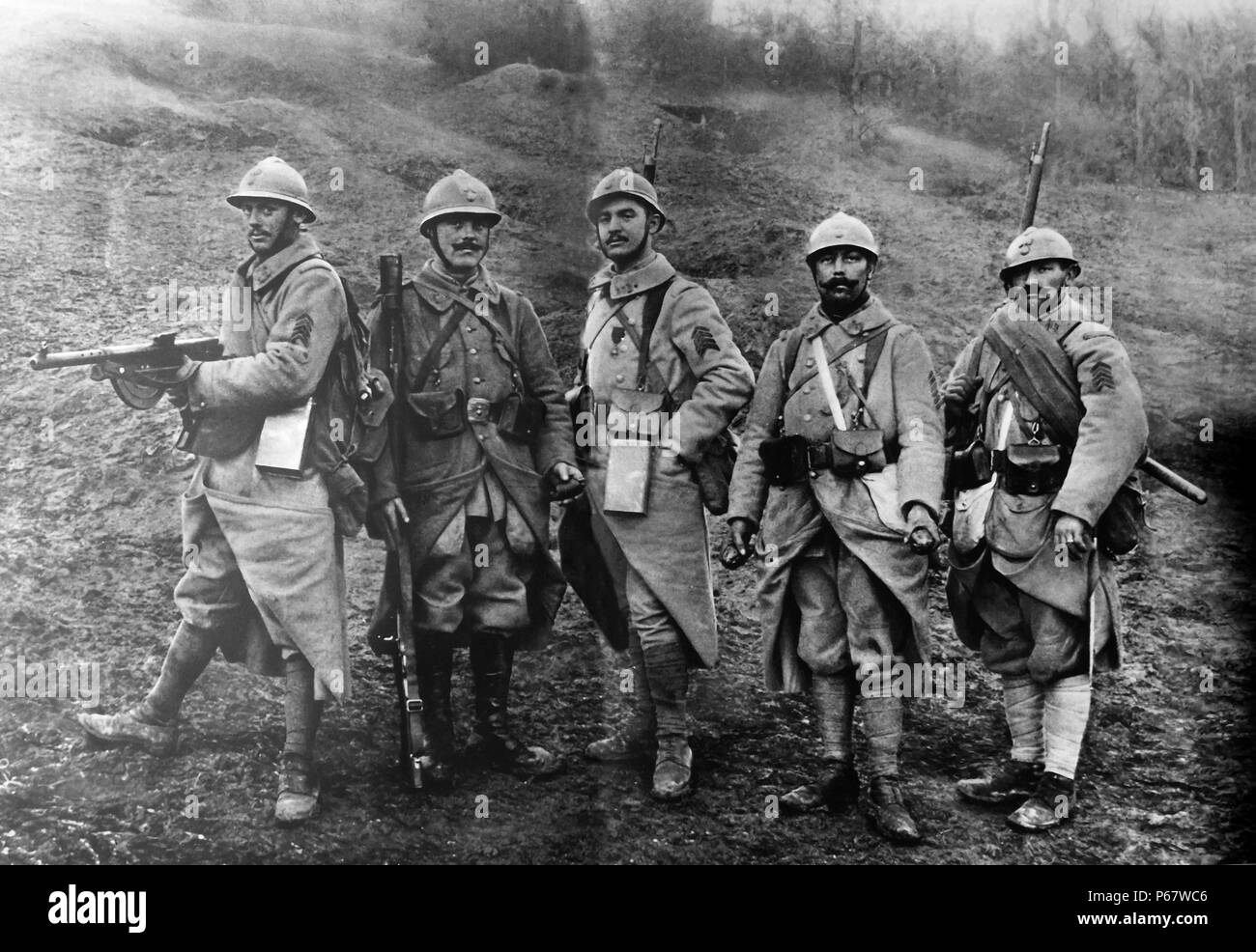 French France Soldiers Infantry World War One World War Wwi High French France Soldiers Infantry World War One World War Wwi High