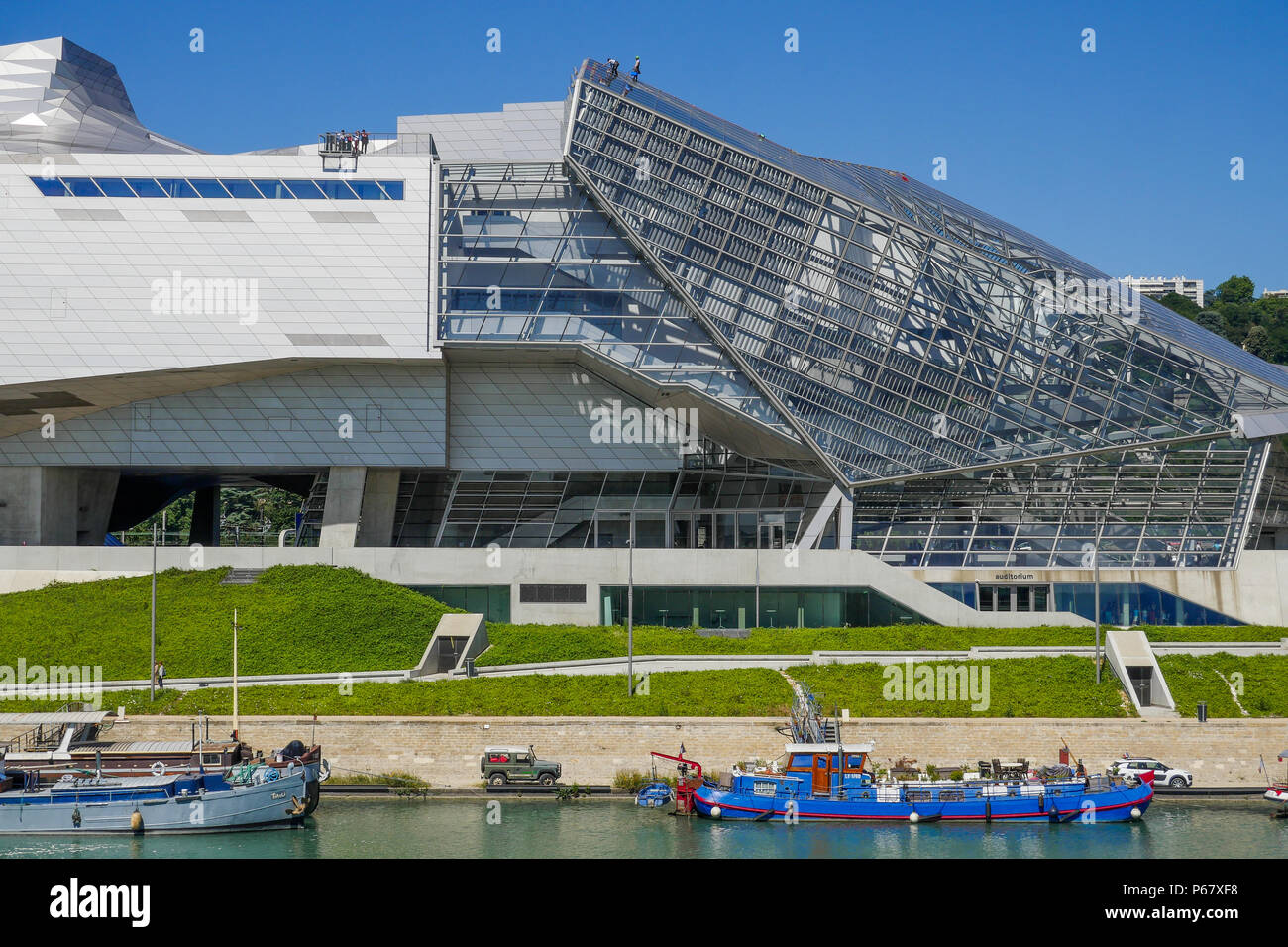 Museum of the Confluences, Lyon, France Stock Photo