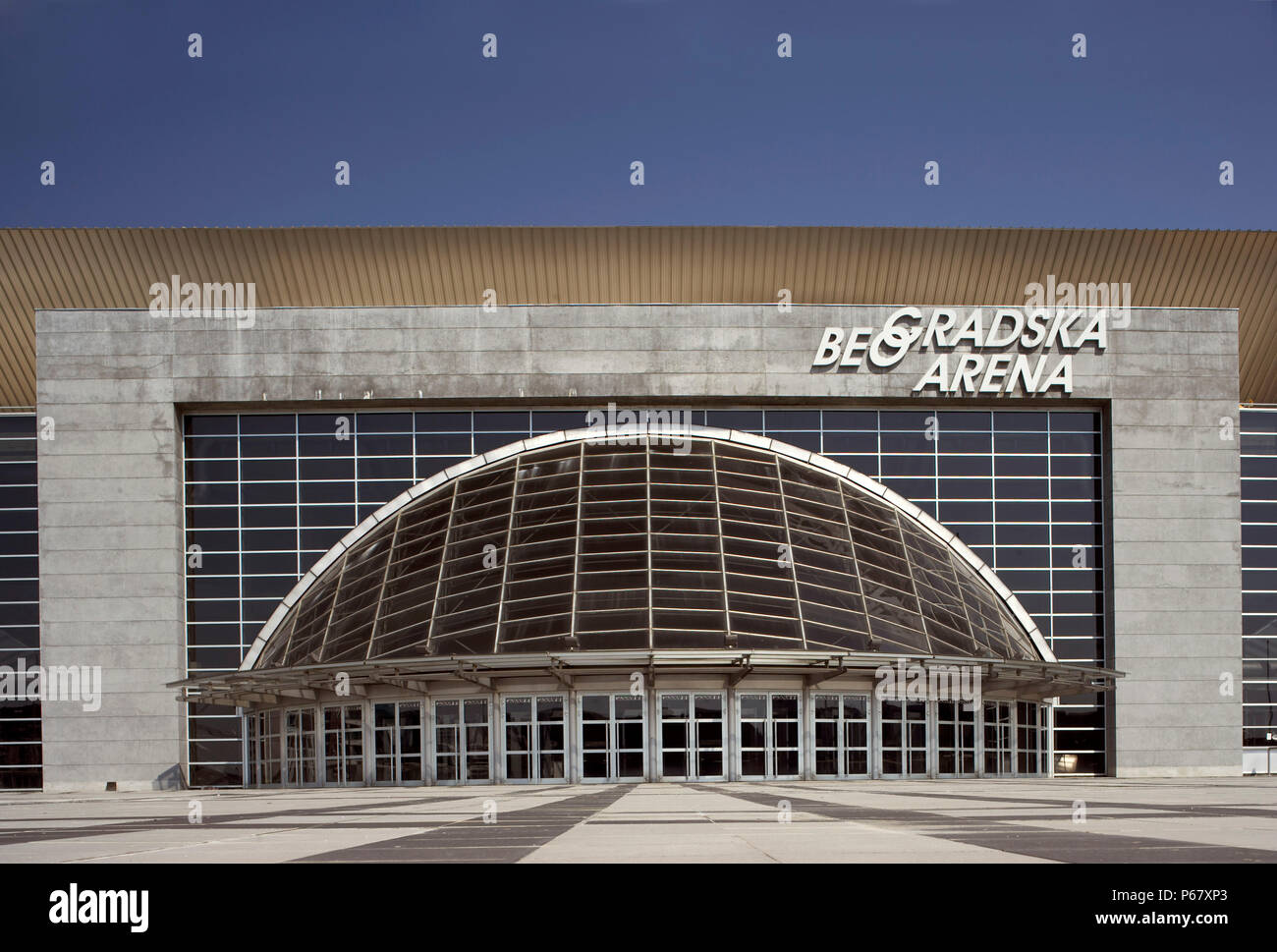 Belgrade Arena, New Belgrade, Serbia Stock Photo - Alamy