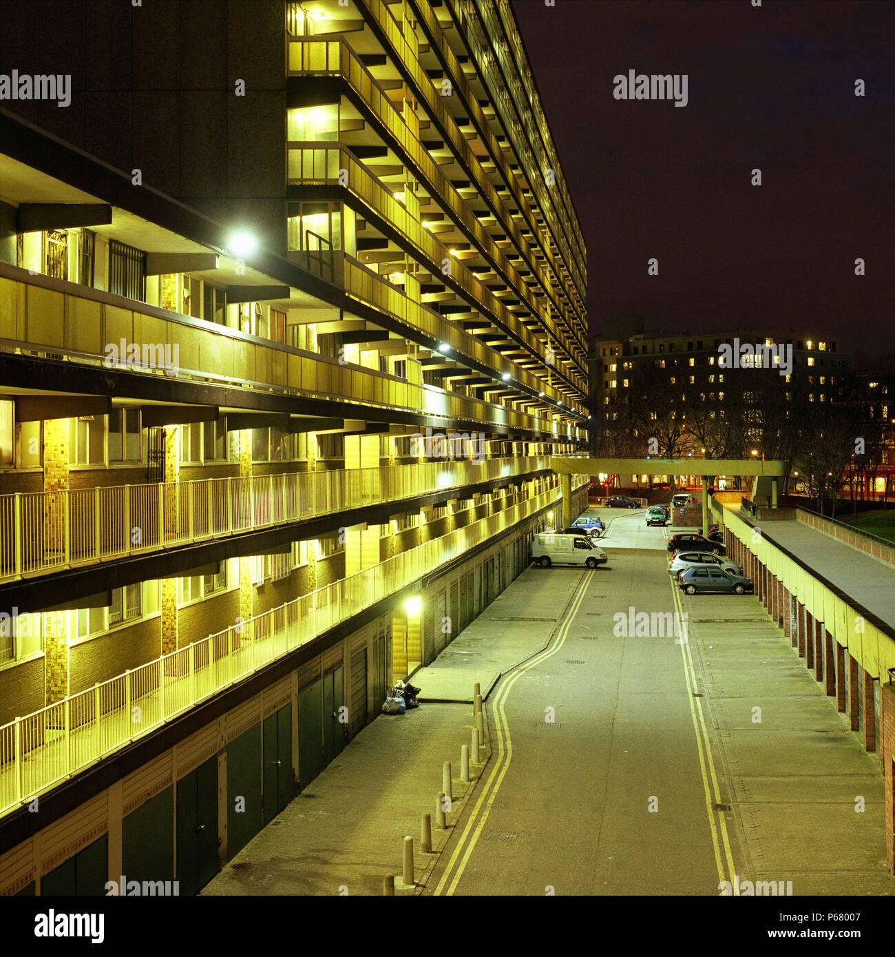 Council estate night hires stock photography and images Alamy