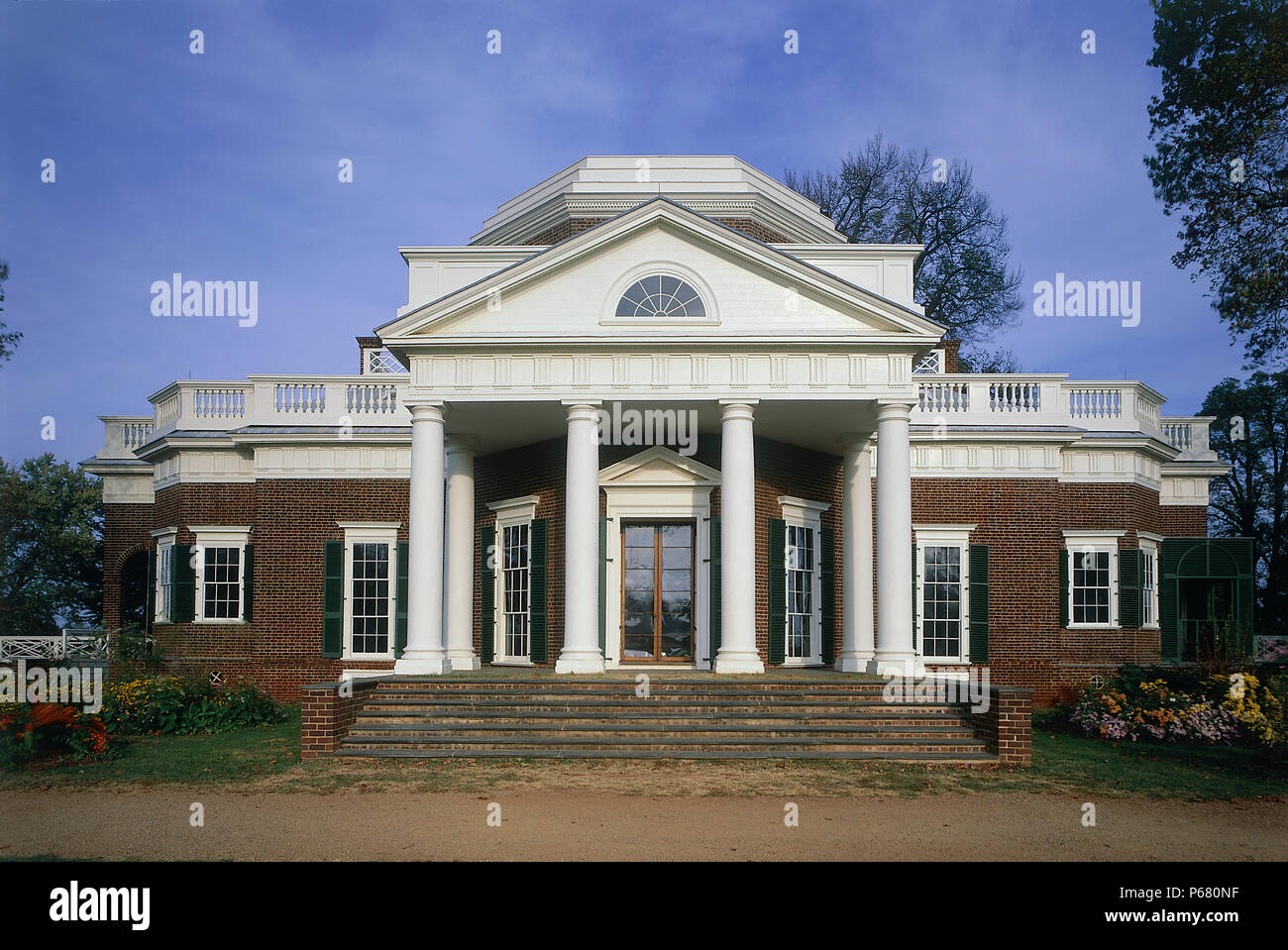 Private house. Monticello, Charlottesville, Virginia, USA Stock Photo