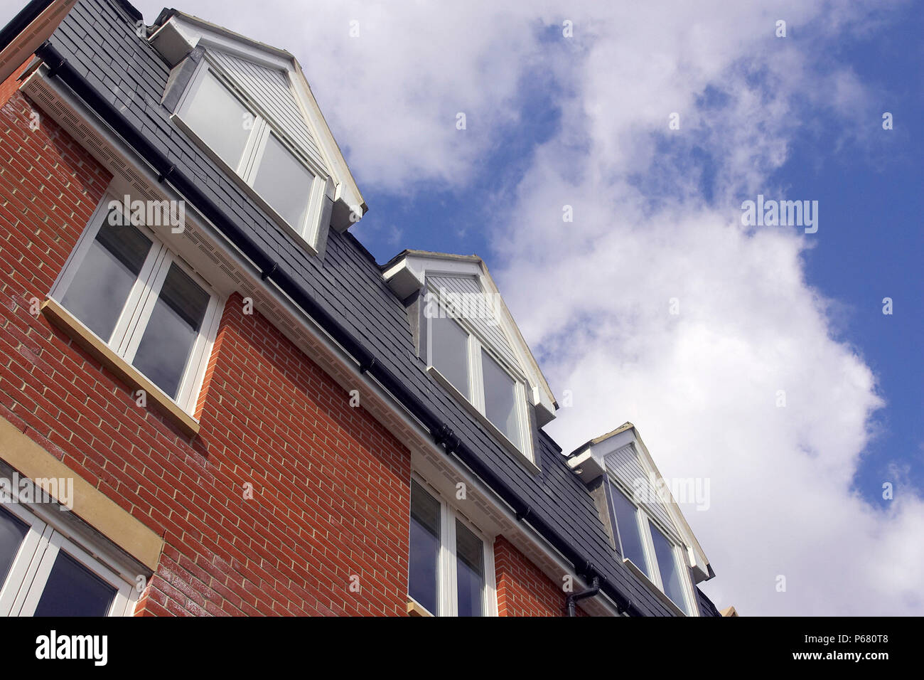A white powdery deposit, called efflorescence is common on new brick
