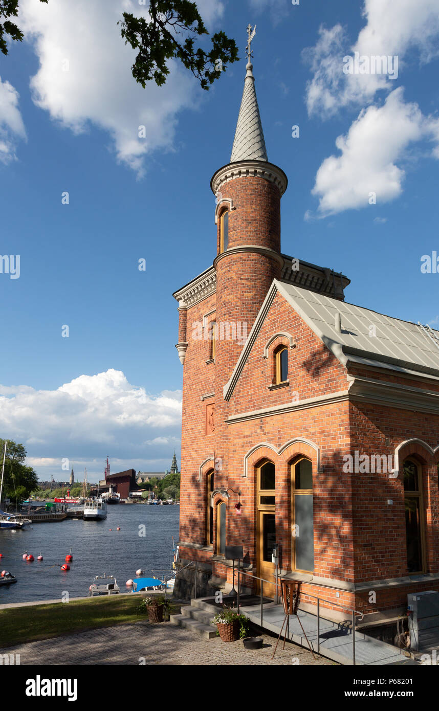 Skridskopaviljongen, Conference Centre, Kastellholmen, Stockholm, Sweden Stock Photo