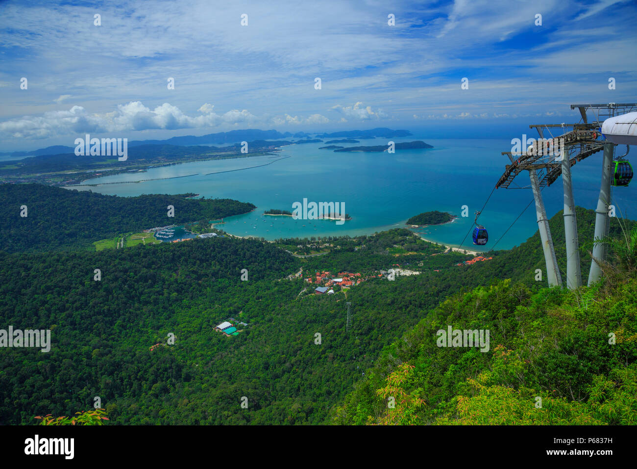 Langkawi Cable Car (Sky Bridge) Malaysia Stock Photo Alamy