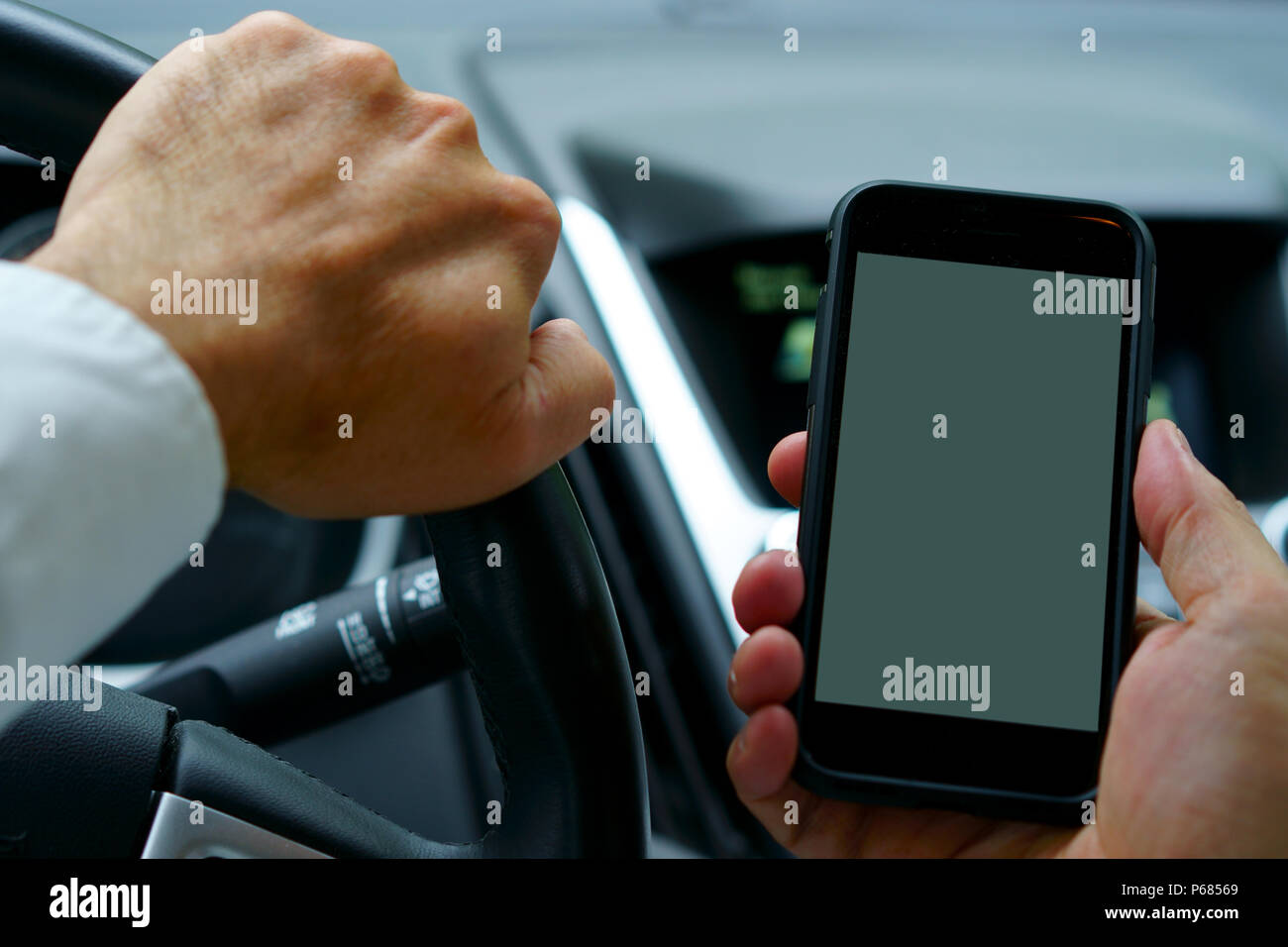 Accident grey car hi-res stock photography and images - Alamy