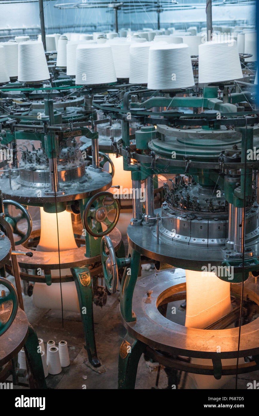 Textile textiles cotton spinning industry industries hires stock